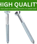 Certified Top Tier Long Screws For Furniture Assembly And Home Repairs Offering Exact Match Replacement For Ikea 123756 zinc plated steel screws