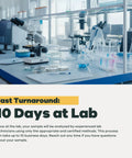 Laboratory setup with microscope and test samples, illustrating the Straight Up Home Water Test Kit Checks 256 Hidden Contaminants.