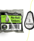 Flat No Roll Lead Sinkers With Line Protecting Inserts For River Fishing Built To Guard Your Line Against Abrasion In Fast Currents And Debris Each 3 Ounce Lead Sinker Delivers Steady Bottom Contact For Catfish And Freshwater Anglers 10 Pack
