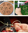 Heavy Duty Lynch Pin Kit Three Sixteenth Inch Size With Locking Clips for tractors and trailers shown in use and on display