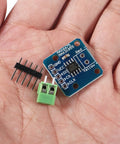Close-up of 3 Pack SPI Type K Thermocouple Temperature Sensor Board Modules with MAX31855 MAX6675 for Arduino on hand