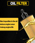 Heavy Duty Aluminum Oil Cooler And Oil Filter Housing Kit with gaskets and sensors oil filter close-up for 2011-2016 Chrysler 3.6L
