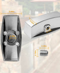 Dimensions of Range Valve Knob For Gas Stove And Oven Hob Panels Easy Swap Chrome Control Knob With D Shaped Interface
