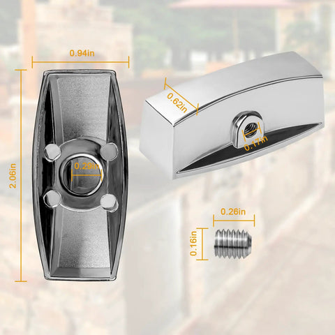 Dimensions of Range Valve Knob For Gas Stove And Oven Hob Panels Easy Swap Chrome Control Knob With D Shaped Interface