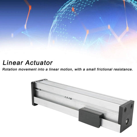Beefy Full Enclosed Linear Actuator With Aluminum Sliding Table And 155mm Stroke For Precision Automation And Robotics