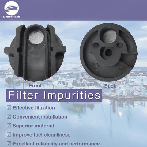 Front and back of VST Fuel Filter 68V13915 Replacement For Yamaha 115HP 200HP 225HP Outboard Motors