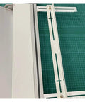 Compact 30Cm Acrylic Hot Bending Machine And Plastic Sheet Heater Is A Straight Up Total Beast For Snapping PvC Panels And Dialing In Exact Angles With Fast Heat Up Time, showing measurement guide on cutting mat.