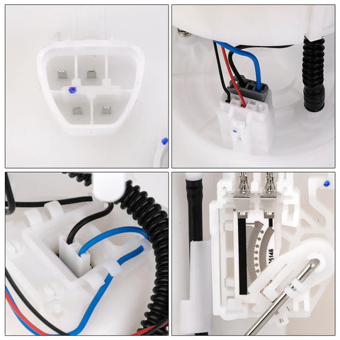 E8874M Electric Fuel Pump Module Assembly connectors and wiring for Toyota Corolla, Matrix, and Vibe Drop In Replacement