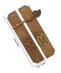 Antique Brass Cabinet Pulls And Vintage Door Knobs For Wardrobe And Dresser - Old School Barrel Style Handles