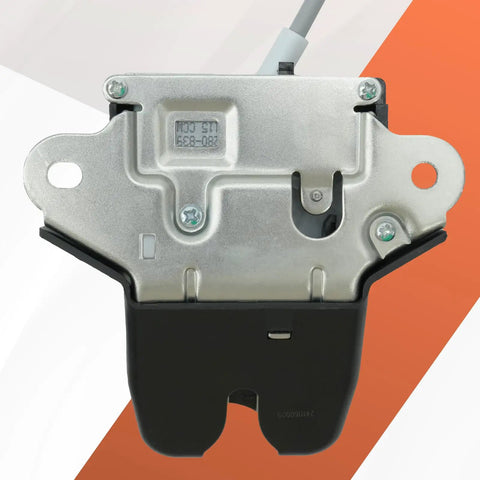 Kia Optima Rear Trunk Latch Actuator Replacement For 2016 To 2020 Models shown front view on background