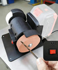 Hot New 18V Lithium Battery Grinding Machine With Double Wheels For Coarse And Fine Tasks Lightweight Portable Bench Grinder Tool with drill bit.