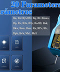 Digital Surface Roughness Gauge Tester With 20 Parameters Ra 0.005 16.000 um And Rz 0.02 160.00 um, Surftest Profilometer