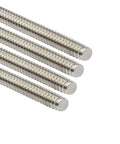 Zadery 304 stainless steel 1/2-13 fully threaded rods, 12-inch long, set of 4