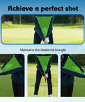 Golf Training Ball Clips Between Your Arms To Sync Arm And Body Motion, Improve Impact Accuracy, Fix Slices Scooping And Chicken Wings, Make Practice Efficient With This Easy Swing Trainer For Home Or Range. Golf swing trainer
