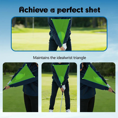 Golf Training Ball Clips Between Your Arms To Sync Arm And Body Motion, Improve Impact Accuracy, Fix Slices Scooping And Chicken Wings, Make Practice Efficient With This Easy Swing Trainer For Home Or Range. Golf swing trainer