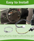 Golf Cart Turn Signal Switch With Horn Button Compatible With Club Car Precedent Tempo Carryall Turf Onward 2004 2026