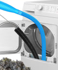 All In One Dryer Vent Cleaning Kit For Most Vacuums With Extendable Hose Long Reach Brush Lint Removal Pro Kit in dryer