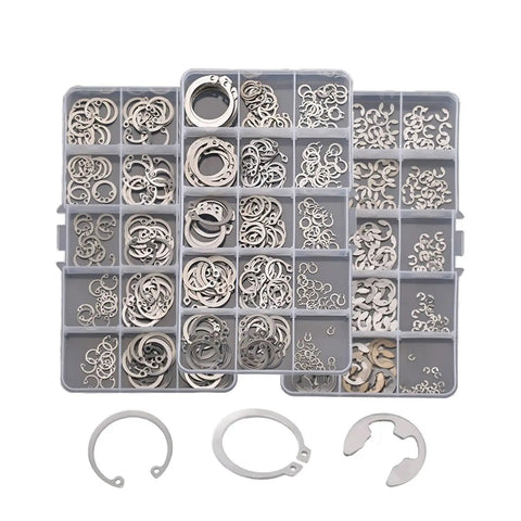 Must Have Cir Clip Pliers Kit Set For C Type And E Type Stainless Steel External And Internal Retaining Circlips Holes Shaft Collar