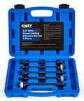 Torque Extension Set Five Piece 1/2 Inch Drive With Color Coded Laser Etched Torque Sticks 65 To 140 Foot Pounds in blue case