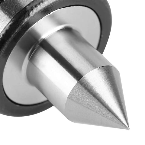 Center Spreading Jig With MT2 Taper Revolving Center For Small To Medium Lathes Hella Durable Steel Build Includes Four Quick Release Toggle Clamps For Sweet Alignment And Easy Setup On Every Job