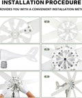 Assembly steps for 20kW Wind Turbine Generator Kit With 8 Blades And MPPT Controller For 12V 24V 48V 110V 220V Charging