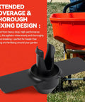 Upgraded Agitator Replacement Part For RB-60 Broadcast Seeder Compatible With Fertilizer And Seeds, Heavy-Duty Plastic Arm