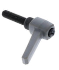 Oem Replacement Jointer Fence Lock N819381 Rugged Table Saw Hardware gray locking lever for secure fence alignment.