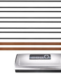 Foam replacement gaskets (4-pack) for Precision Vacuum Sealer VS2690; includes two brown PTFE tape strips