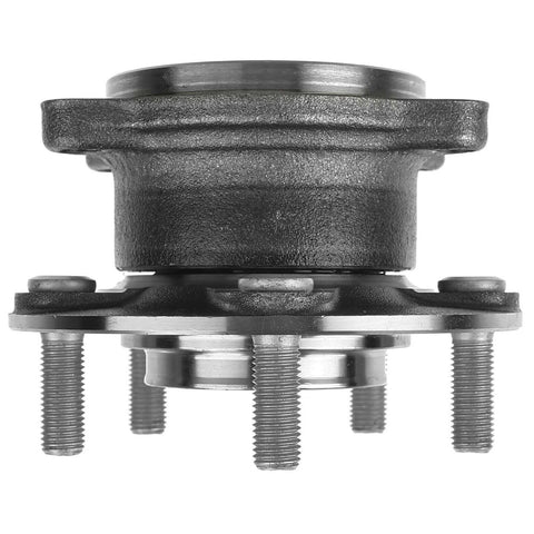 Side view of rear wheel hub and bearing assembly without ABS sensor for Mitsubishi Lancer 2008-2015, Outlander 2007-2012, Outlander Sport 2011-2012