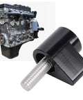 Aluminum Dowel Pin Repair Kit For 5.9L Cummins 12 Valve Engines 1989 1998 Direct Replacement For 5.9BT Diesel Trucks Heavy Duty Pin Alignment And Fix Kit For Reliable Engine Timing, black aluminum pin with threaded bolt