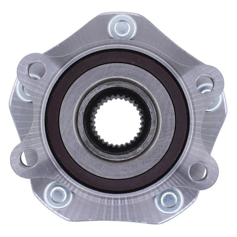 Front Wheel Bearing Hub Assembly For Nissan Rogue 2.5L 2014-2019 With 4 Bolt Square Flange Durable Replacement