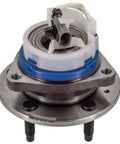 Front view of Front Hub Bearing Assembly For 2005-2011 Cadillac STS 5-Lug Without ABS Bolt-On Direct Fit 30-Spline Ball Bearing