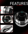 Premium Aluminum Oil Filter Housing Cap Upgrade Replacement For BMW Fits 2006 To 2018 1 Series, multiple angles