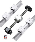 CNC Linear Motion Kit With SFU1605 SFU1610 Ballscrews, BK12 BF12 End Supports, SBR20 SBR16 Linear Guides, SBR16UU SBR20UU Bearings For Precision Milling And Customization, High Accuracy, Low Maintenance, Easy Retrofit. SFU1605/SFU1610 linear guide set