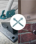 Premium Grade Hex Head Concrete Anchor Bolts 5/8 Inch By 5 Inch Zinc Plated Carbon Steel built strong for concrete installations.
