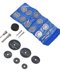 32 Piece Cutting Wheel Set With HSS Circular Saw Blades And Diamond Cutter Wheels Kit For Precision Cutting On Metal Wood Plastic