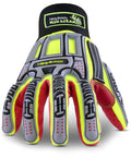 Cut And Heat Resistant Impact Protection Work Gloves Built For Tough Jobs In The Rig Lizard Series 2028X X Large