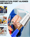 Pro Grade Drill Wire Twister Tool With 6MM Hex Shank in action for fast wire nut twisting and cable stripping