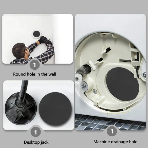 Get This Awesome 24 Piece Black Silicone Rubber Hole Plug Assortment Kit with Secure Box For sealing pipes and machinery holes perfectly. Five practical sizes including five eighths inch to one and half inch make this durable set perfect for any tough. black silicone hole plugs for wall, desktop jack and machine drainage holes