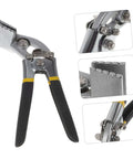 Duckbill Pliers For Sheet Metal Bending With Non Slip Grip Standing Seam Roofing Tool Pro Grade Hand Seamer