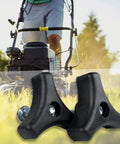 Rugged Lawn Mower Handle Knob And Replacement Bolts Kit Crafted From Shatter Proof Abs Plastic Plus Rust Resistant Metal for tough duty