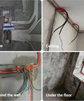 Heavy Duty Automatic Fish Tape Wire Threading Machine For Wall Wiring managing electrical pipes, cables behind wall and ceiling.