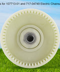 Chainsaw Sprocket Gear Beefed Up Replacement 107713-01 717-04749 with 55 internal teeth in ABS material for chainsaw repair