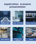 Application scenarios for Duplex LC To ST Multimode OM1 Patch Cable in data centers, meetings, network monitoring and more.