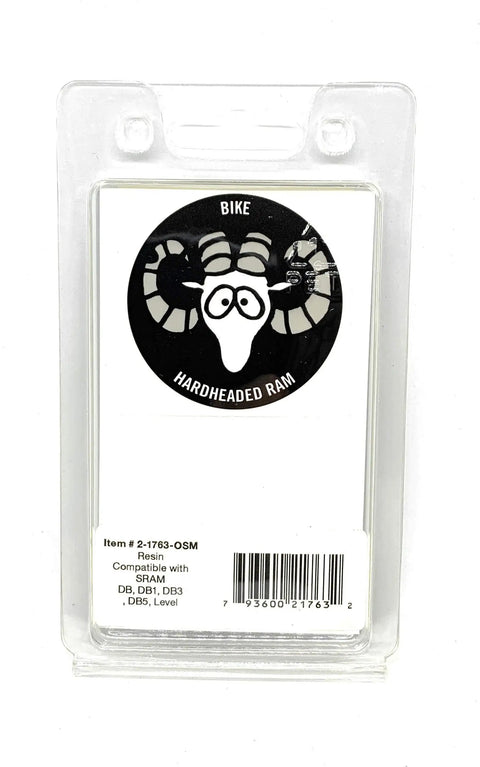 2 Pairs Resin Bike Pads For Quiet, High Power Braking On Trail And XC Rides, Fits Level T TL Elixir DB Avid And More OEM Brakes