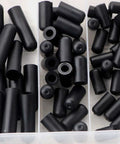 80 Piece Silicone Vacuum Cap Set For Carburetor Manifold And Automotive Lines Hose End Plugs Assortment Kit in plastic case