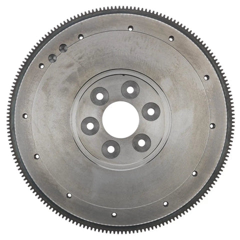 Heavy Duty Clutch Flywheel Swap For 1967 To 1977 Ford Manual Transmission Builds, detailed view of flywheel surface.