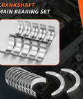 Main And Rod Bearing Set Replacement For Hyundai And Kia 2.0L 2.4L GDI Turbo Engines Fit Hyundai Sonata Optima Sorento Sportage