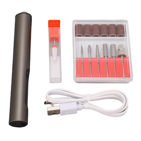 Cordless Power Tool Kit With Three Speeds Low Noise Performance LED Work Light Rechargeable Battery And USB Charge DIY Ready For Engraving Polishing Grinding And Cutting with 8 accessories