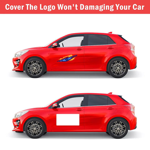 Two Pack Blank Vehicle Magnets 24 By 12 Inches With Rounded Corners Great For Car Ads And Fleet Branding On Cars Trucks And Buses.